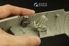 Quinta Studio QD32164 TBF-1C Avenger 3D-Printed & coloured Interior on decal paper (Trumpeter) 1/32